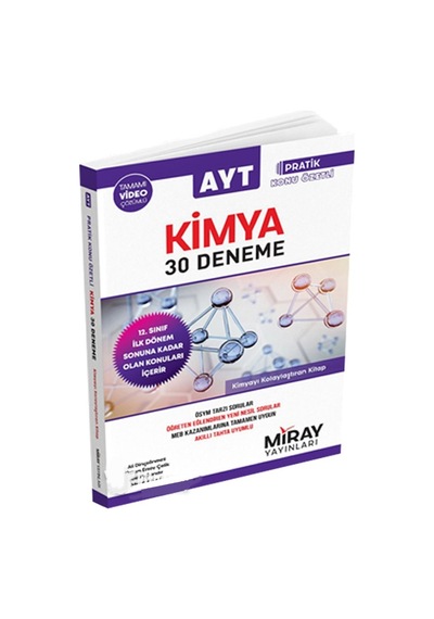 AYT 30 Kimya Deneme -  Miray Yayınları