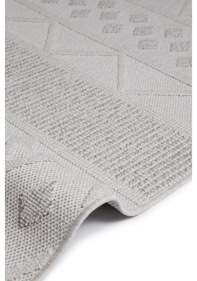 Seyran Loopy 620 Krem Halı Ince Mutfak Kilim Salon Kesme Halı Yolluk Krem