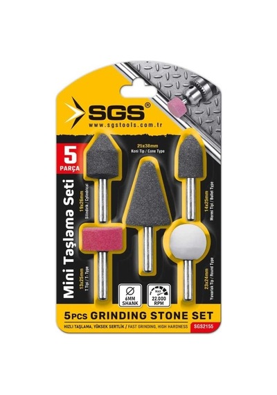 Sgs 2155 Mini Taşlama Seti 5 Parça