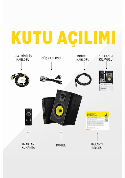 Kugel Gen2 2.0 Sinema Hoparlör Seti - 140w Rms, Aptx Hd Ses Sistemi