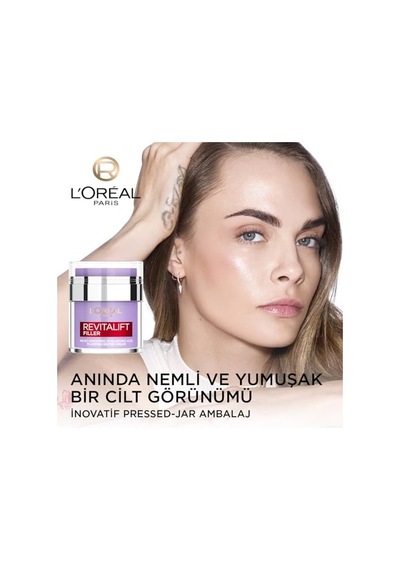 L'oréal Paris Revitalift Filler Dolgunlaştırıcı Su Bazlı Pressed Jar Nemlendirici Yüz Kremi 50ml