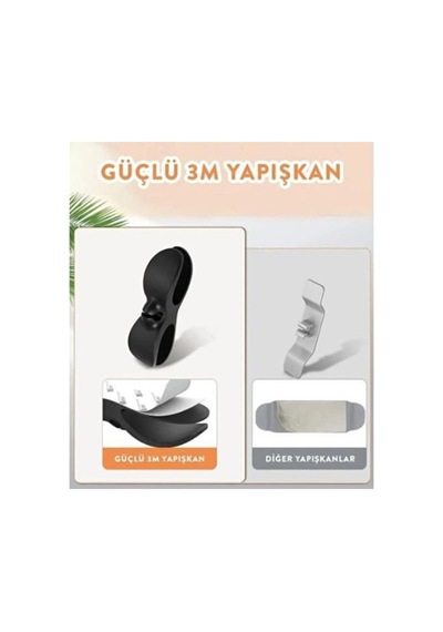 2 Adet Yapışkanlı Kablo Toparlayıcı Diğer