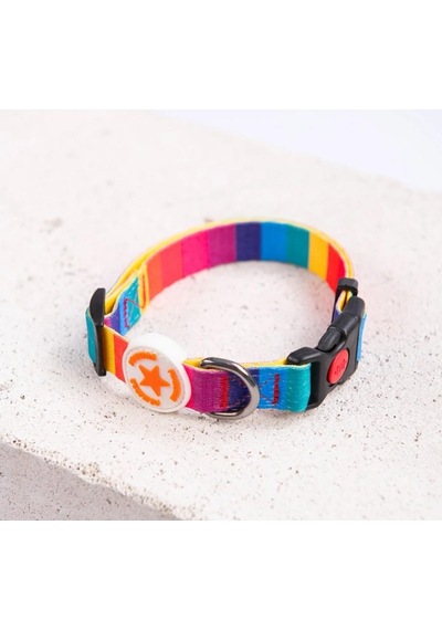 Pawstar Rainbow Boyun Tasması M Boyun Çevresi: 32 Cm X 48 Cm Çok Renkli