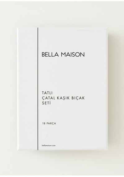 Bella Maison Floransa 36 Parça Çatal Kaşık Bıçak Seti Silver Silver