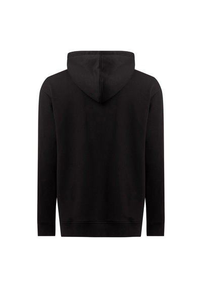 Sanfords Kordonsuz Hoodıe Erkek Kapüşonlu Sweatshirt SiYAH