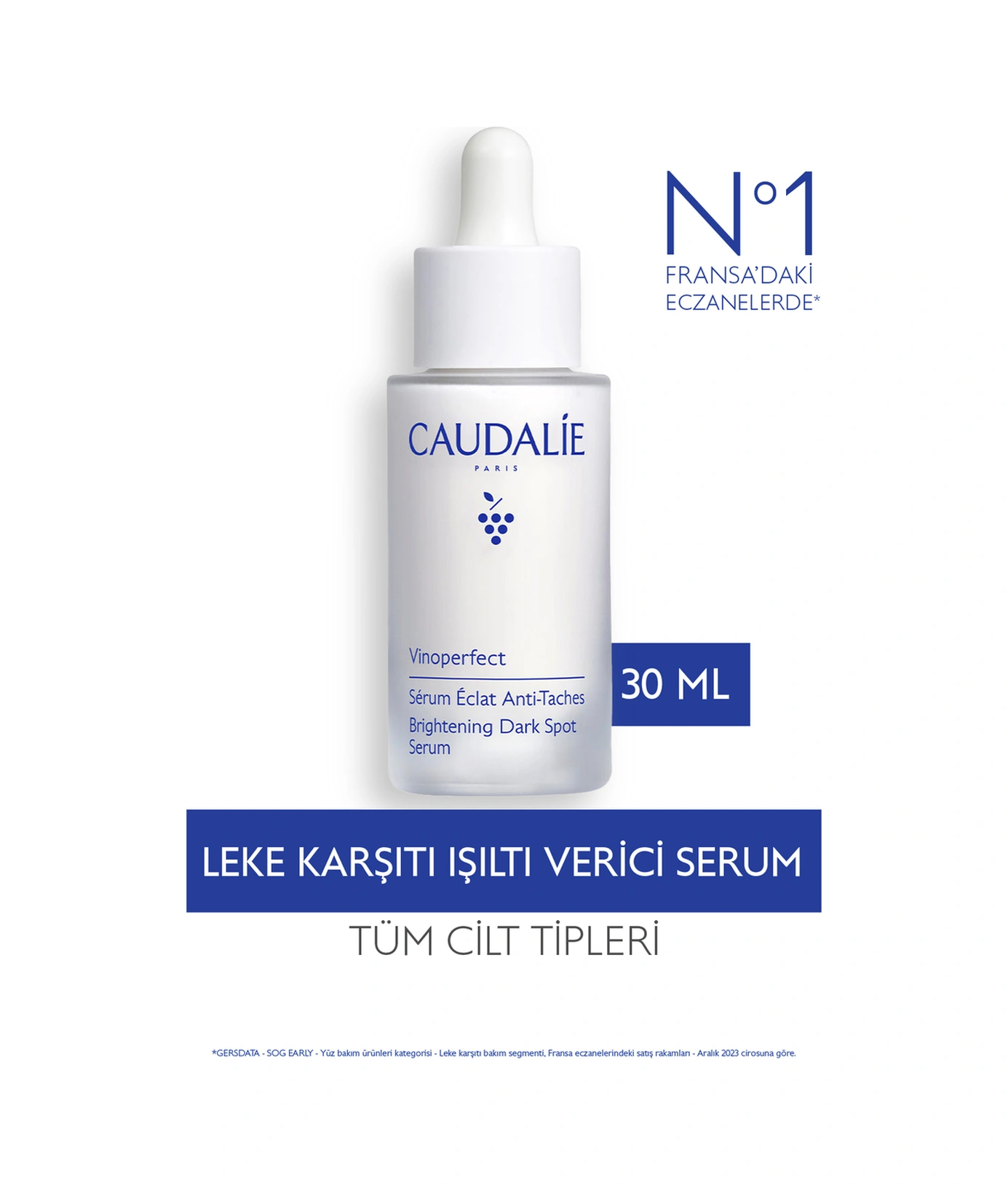 Caudalie Vinoperfect Eclat taches Serum 30 Ml