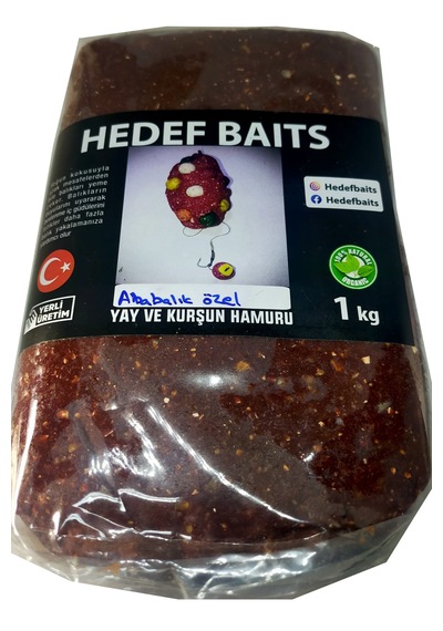 Kokulu Hazır Çipura ,levrek,sazan,alabalık Alan Yemleme Ve Yaylı Olta Yem Hamuru 1 Kg