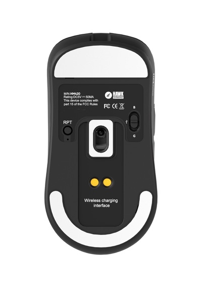 Hm420 4k Hz 26000 Dpı Tri-mode Kablosuz/bluetooth Şarj Standlı Siyah Gaming Oyuncu Mouse Gaming
