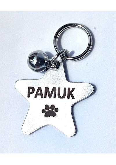 Isimli Kedi Künyesi, Kedi Isimlik, Kedi Tasması, Köpek Isimlik
