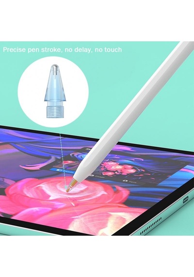 Fonken Pencil Gen 1/2 iPad Uyumlu Stylus Kalem Ucu Beyaz