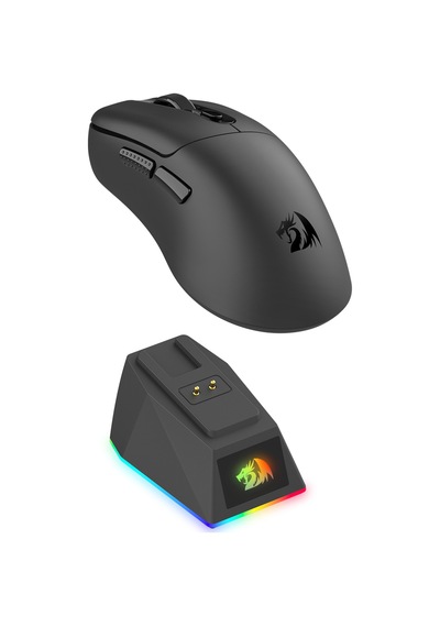 Redragon 3 Modlu Ultra Hafif Paw3311 24.000dpı Şarj İstasyonuna Sahip Oyuncu Mouse M998 -