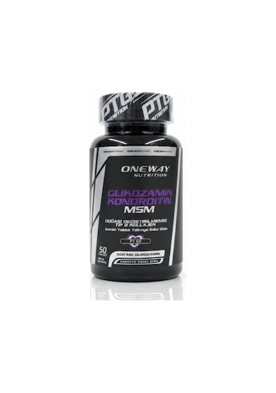 Oneway Nutrition Glikozamin Kondroitin Msm 50 Tablet
