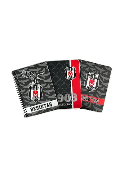 Tmn Bloknot Beşiktaş Spr Krt Kapak A6 3'lü Set 108