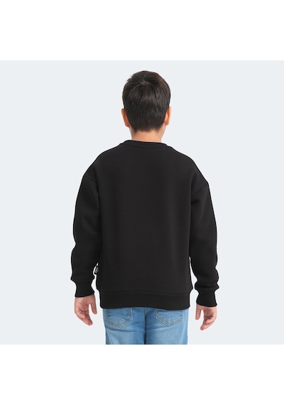 Slazenger LOGAN Çocuk  Siyah Sweatshirt
