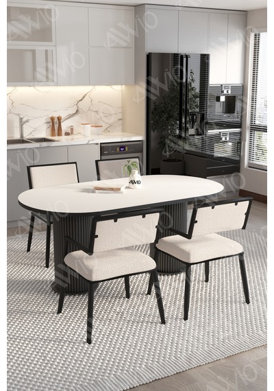Avvio Natura 80x140 Yemek Masası Mutfak Masası 4 Kişilik Masa Sandalye Takımı Beyaz-beyaz Avvio Natura 80x140 Yemek Masası Mutfak Masası 4 Kişilik Masa Sandalye Takımı Beyaz-beyaz