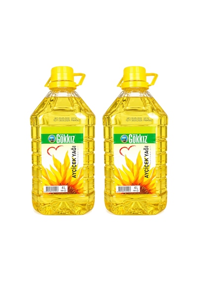 Gökkız Ayçiçek Yağı 4 Lt Pet 2 Li