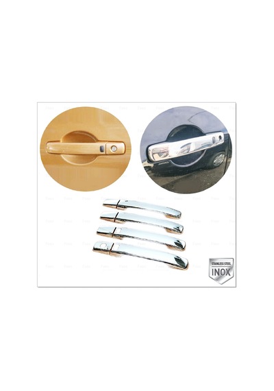 Nissan Qashqai Krom Kapı Kolu 4 Kapı 2007-2014 P. Çelik Sensörlü