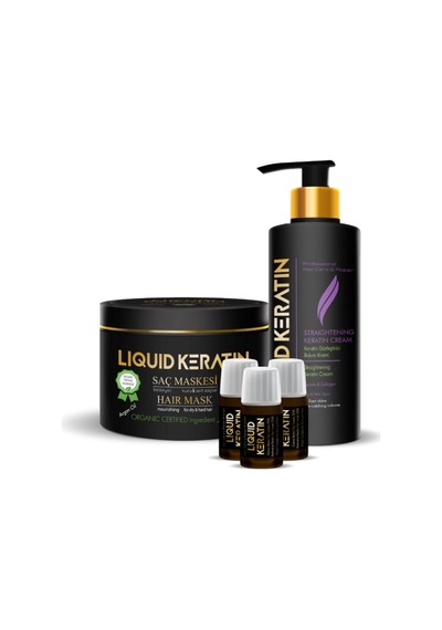 Liquid Keratin Ekstra Acil Onarıcı Keratin Bakım Seti