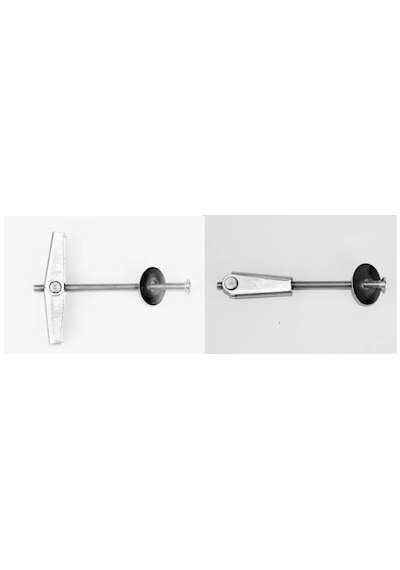 Ebru Metal Alçıpan Paraşüt Dübel Vidalı 8 Cm - 1 Adet
