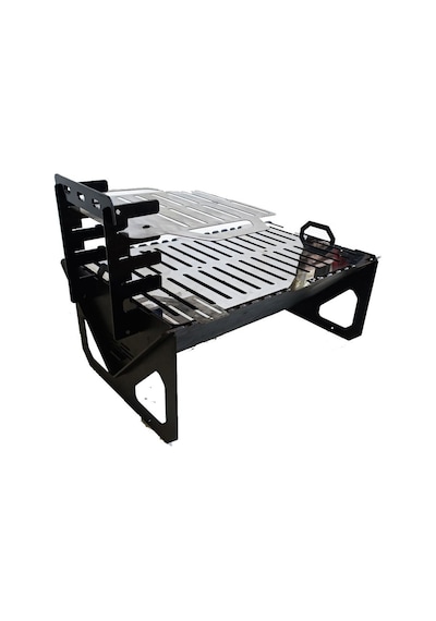 Exp-outdoor Ateş Kutusu Mangal Pratik Demonte Paslanmaz Izgara Kamp Piknik Çok Renkli