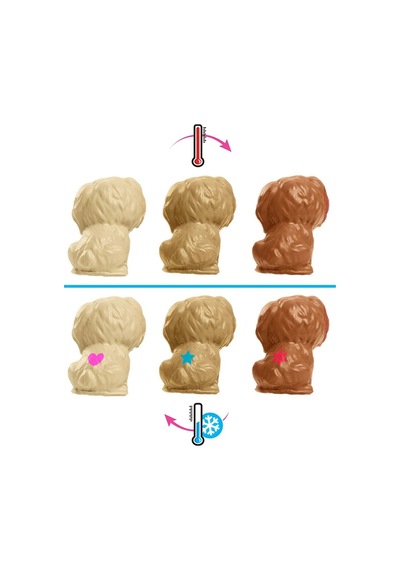 Hck75 Yeni Doğan Köpekler Oyun Seti, Ve Hayvanları 10pcs Mixed