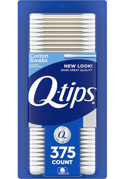Q-tips Hijyen Ve Güzellik Bakımı İçin Pamuklu Çubuklar% 100 Pamuklu 375 Sayım İle Yapılan Orijinal Pamuklu Çubu