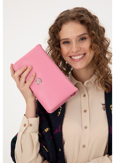 U.S. Polo Assn. Kadın Pembe Çapraz Çanta 50300305-VR041