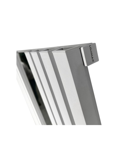 Lojimax Alüminyum Aynalı Dikey Radyatör Siesta Mirror 1800x554mm 6 Dilim Mat Bronz 1629 W Yüksek Isıl Güç -820