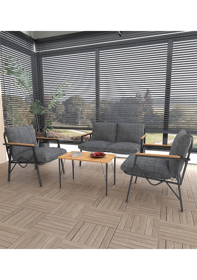 Doruk Home Balkon, Bahçe, Cafe, Metal Koltuk Takımı, Bahçe Takımı , Çay Seti, 2 1 1 Antrasit Doruk Home Balkon, Bahçe, Cafe, Metal Koltuk Takımı, Bahçe Takımı , Çay Seti, 2 1 1 Antrasit