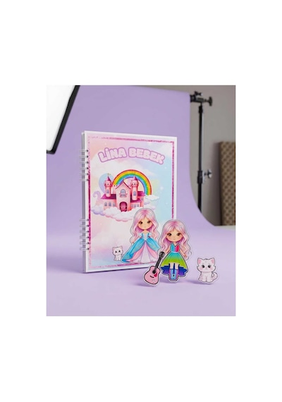 Lina Bebek Cırt Cırtlı İnteraktif Etkinlik Materyali- Eğitici Ve Eğlenceli Sessiz Kitap Quiet Book