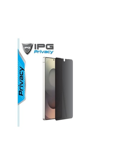 Samsung Uyumlu Galaxy S25 Ultra İçin Ipg Privacy Gizlilik Anti-spy Ekran Koruyucu, Mat, Parmak İzi Bırakmaz, Yandan Görü