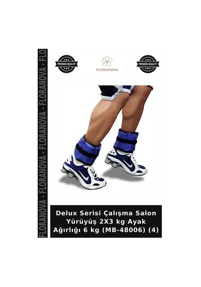 Delux Serisi Çalışma Salon Yürüyüş 2x3 Kg Ayak Ağırlığı 6 Kg Mb-48006 4 Belirtilmemiş