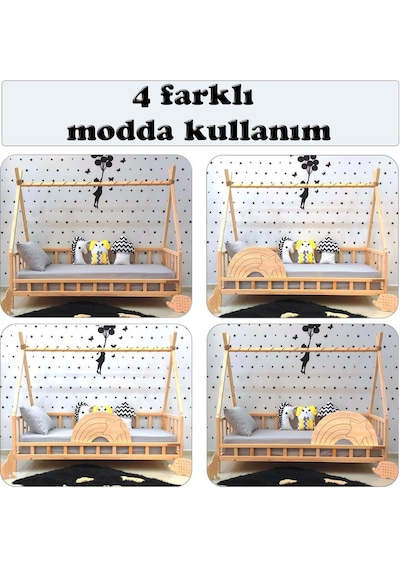 Markaawm Markaawm Montessori Karyola Ahşap Çocuk Yatak Gökkuşağı Nirvana Markaawm Markaawm Montessori Karyola Ahşap Çocuk Yatak Gökkuşağı Nirvana