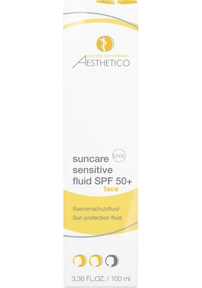 Aesthetico Aesthetıco Suncare Sensitive Fluid Spf 50+, Hassas Ciltler Için Yüksek Koruma Güneş Kremi