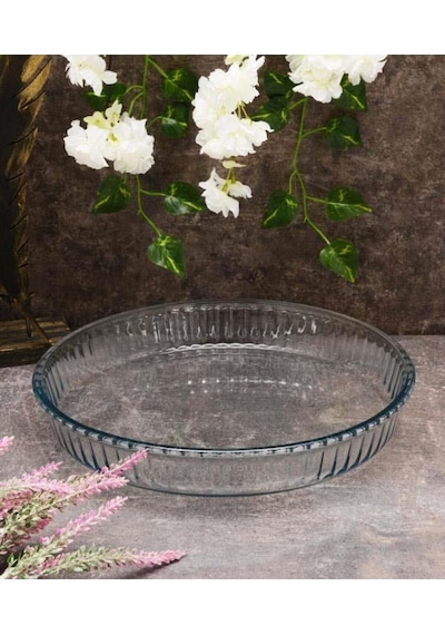 Borcam Yuvarlak Tepsi 26 Cm 1720 Cc Beyaz