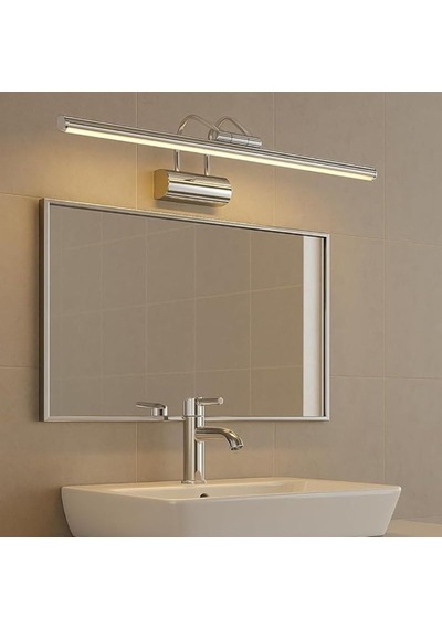 Sarjlı Led Flüt Resim Aplik 6w 3200k Gün Işığı 35cm Duvar Tipi Ayna/tablo Üstü Dekoratif Işık Ip20 İç Mekan Kullanım Krom Kasa Diğer