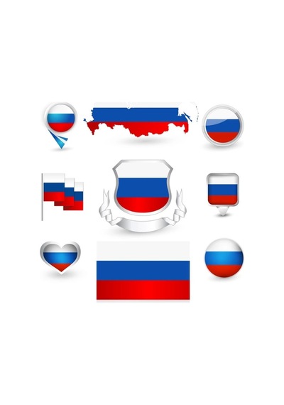 Rusya Sticker Set