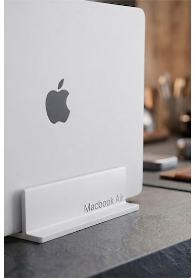 Apple MacBook Uyumlu Air İçin Masaüstü Yükseltici Ergonomik Laptop Standı Tutucu