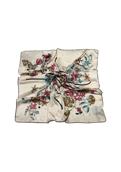 Alfa Aksesuar 03 Mısırlı Polyester Eşarp Desen 2 Fuşya