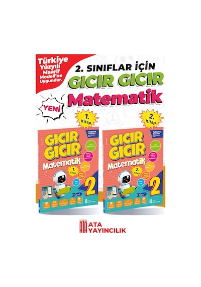 2. Sınıf Gıcır Gıcır Matematik 1 Ve 2. Kitap 2'li Set