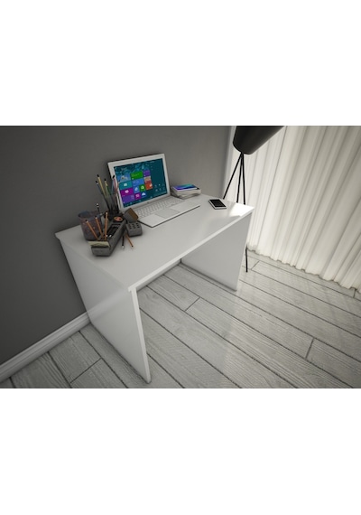 Bicabin Bicabin Homely Desk Çalışma Masası Laptop/Ofis Masası (499431153) Beyaz