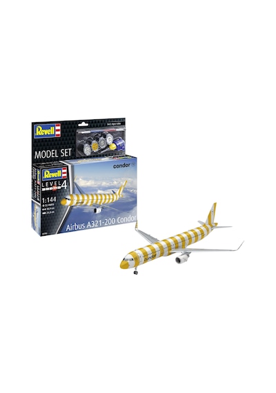 Model Set Airbus A321-200 "condor"-revell Model Kit With Basic Accessories