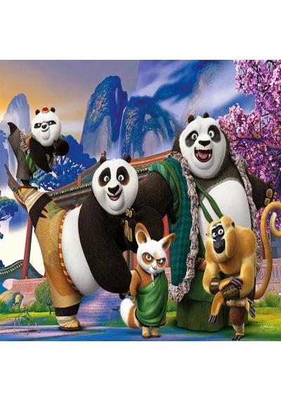 Mey İthalat 714 Kung Fu Panda Puzzle 100 Prç