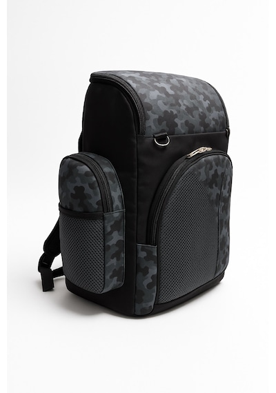 Newbag Kamuflaj Outdoor Dağcı Çantası-sırt Kamp Çantası-gri Siyah
