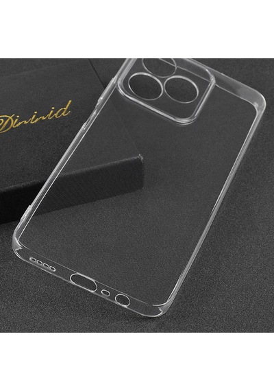 Realme Note 50 Kılıf Zore Süper Silikon Kapak Seffaf