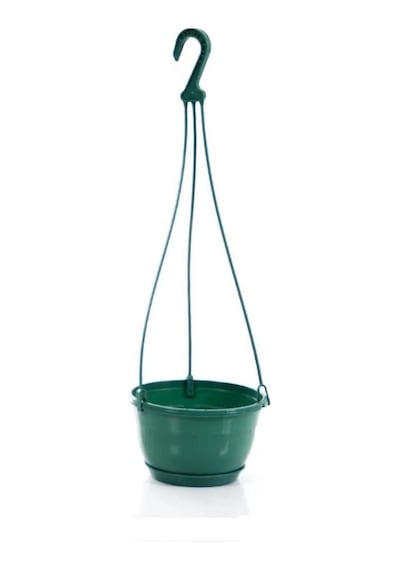 Omnipazar So-sm01 Safir Makrome Askılı Balkon Saksı Takımı 1,7 Litre No 1 Yeşil