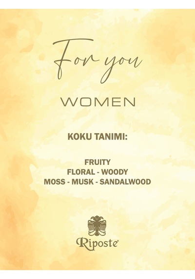 For You Kadın Parfüm 100 Ml Edt For Woman Uzun Süre Kalıcı Fresh