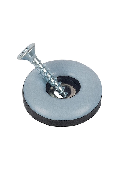Masa Sandalye Altı Vidalı Kayak Çap 22Mm 8 Adet