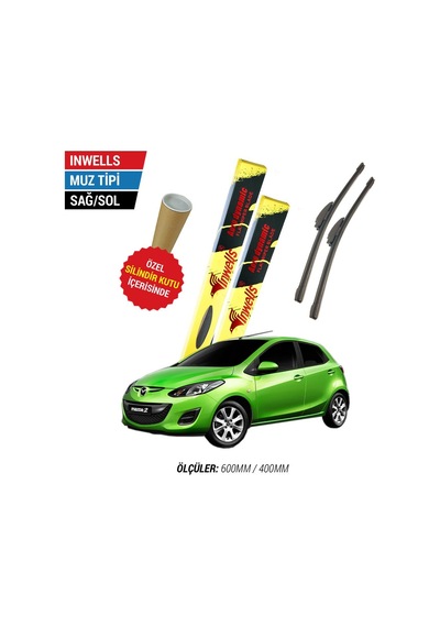 Mazda 2 İnwells Muz Silecek (2008-2012)