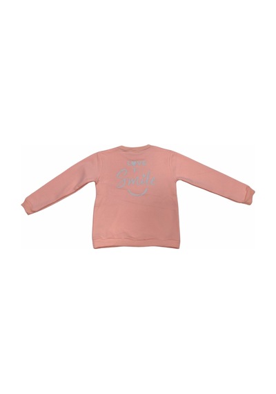 İrem Çocuk Giyim Kız Çocuk Love You Nakışlı Çift Taraf Yazı Desenli Sweatshirt Yavruağzı İrem Çocuk Giyim Kız Çocuk Love You Nakışlı Çift Taraf Yazı Desenli Sweatshirt Yavruağzı
